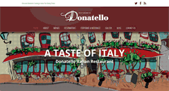 Desktop Screenshot of donatello.co.uk